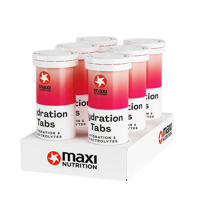 Strawberry Lemonade Hydration Tablets 10pcs x 6 - MaxiNutrition